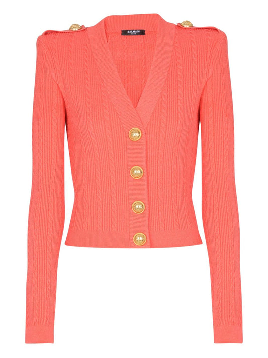 Balmain V Necked Cardigan - Image 1