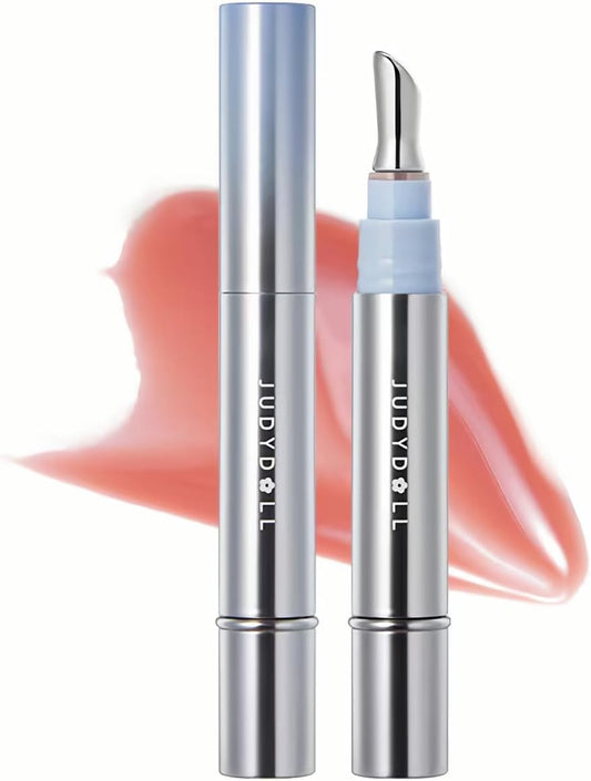 Juddie Doll Lip Makeup, Lip Gloss, Mirror Surface, Lightens Lip Cream, High Color, Transparency, Gloss (G02, Strawberry Jelly)