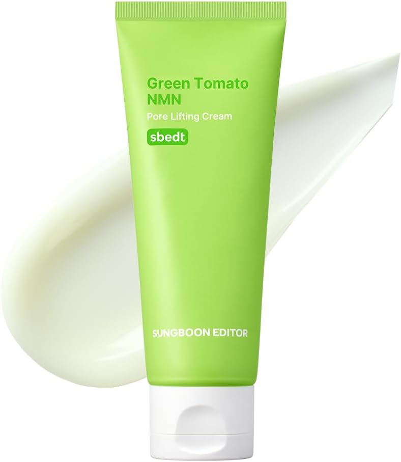 SUNGBOON EDITOR Ingredient Editor NMN Pore Cream, 1.8 oz (50 g), Face Cream, Moisturizing, Resilient, Pore Care, Moisturizing, Oil Moisture Balance, Korean Cosmetics, Korean Skin Care