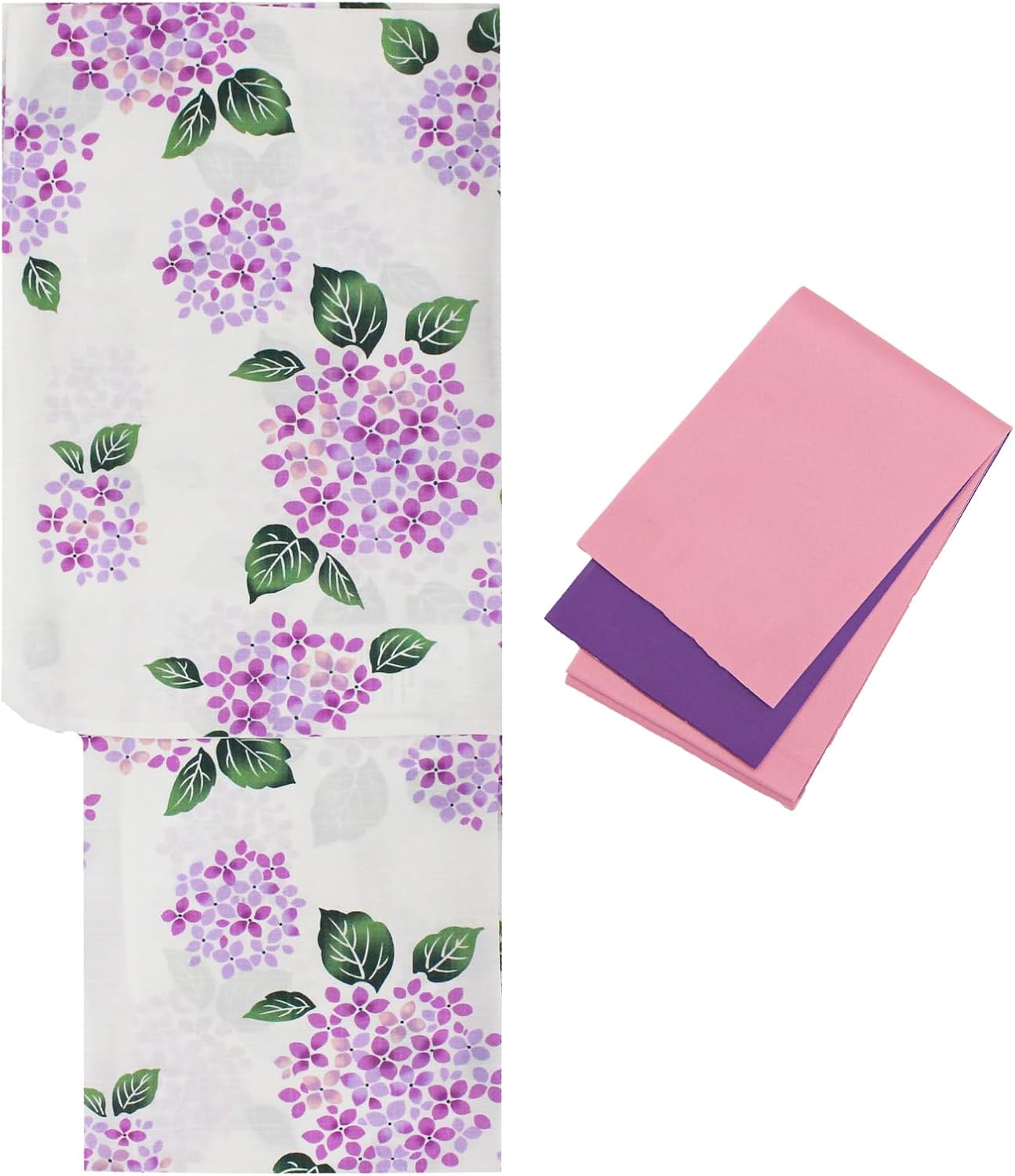 Kimono Japanese Net Shop Nset0684 Women's Adult Yukata 2-Piece Set (Yukata + Half Width Belt) F Size Polyester Women's Yukata Black White Red Green Festival Fireworks