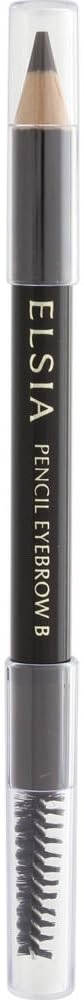 ELSIA BR300 Platinum Pencil Eyebrow (with Brush) Brown BR300 1.1g