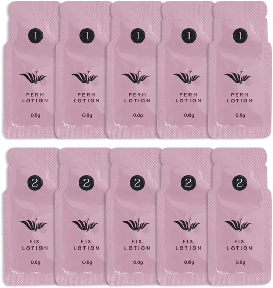 False Eyelash Curl Set Cream 5 Bags Set (STEP1/STEP2)