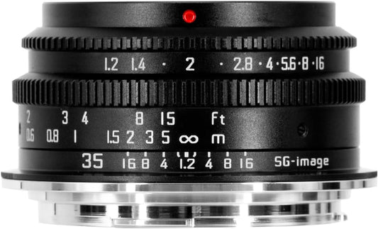 SG-image 35mm F1.2 RF Mount, Black