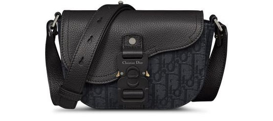 DIOR Saddle フラップ付きメッセンジャーバッグ ミニ - Image 1
