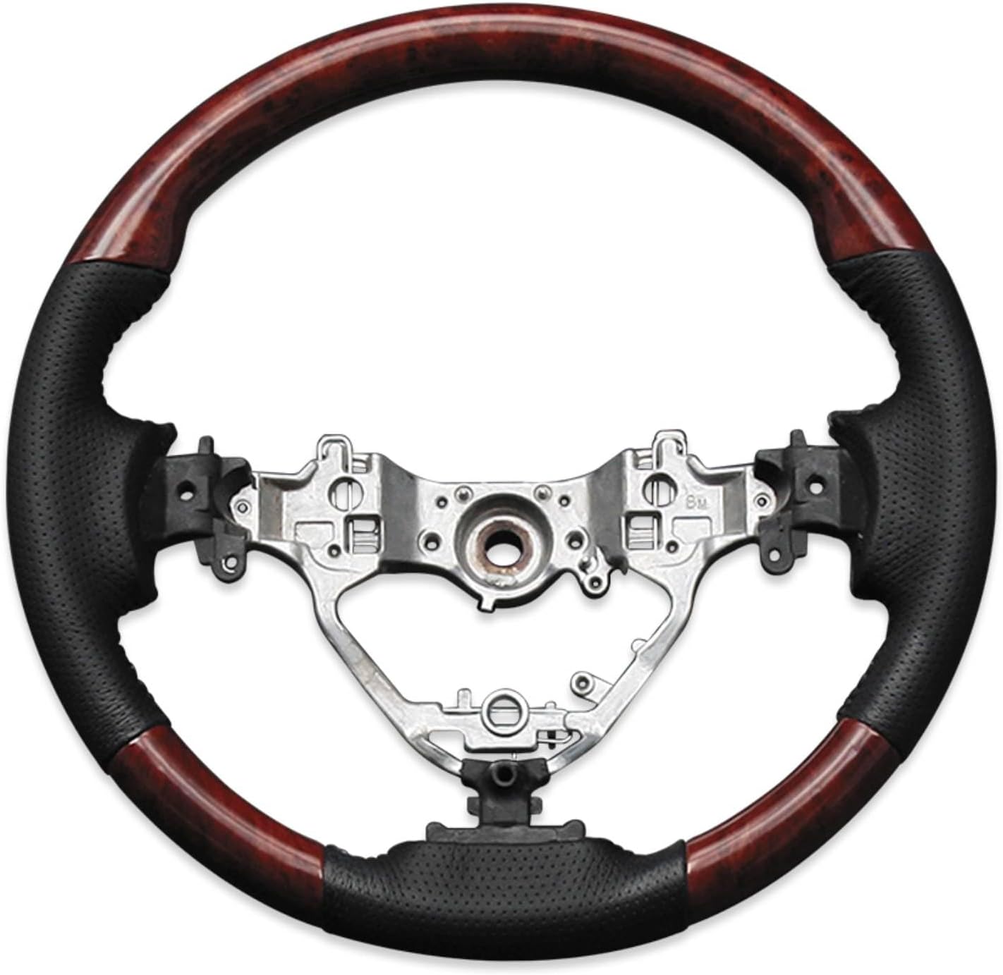 Small World Harrier 60 Series Estima 50 Series Camry Arion Voxy Noah 80 Series Brown Grain Steering Wheel Custom Parts Accessories