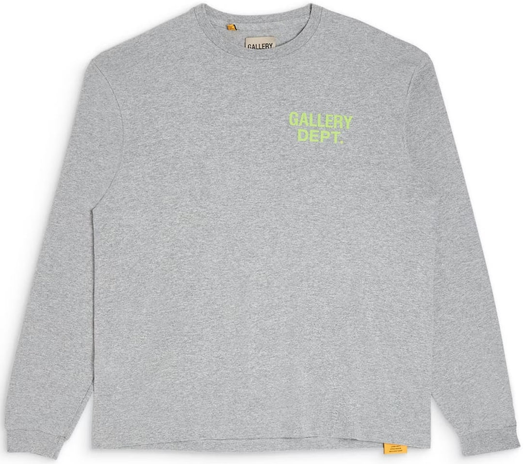 GALLERY DEPT. SOUVENIR 'HEATHER GREY' LONGSLEEVE TEE