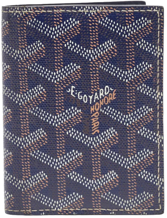GOYARD 'NAVY BLUE' SAINT MARC CARD HOLDER
