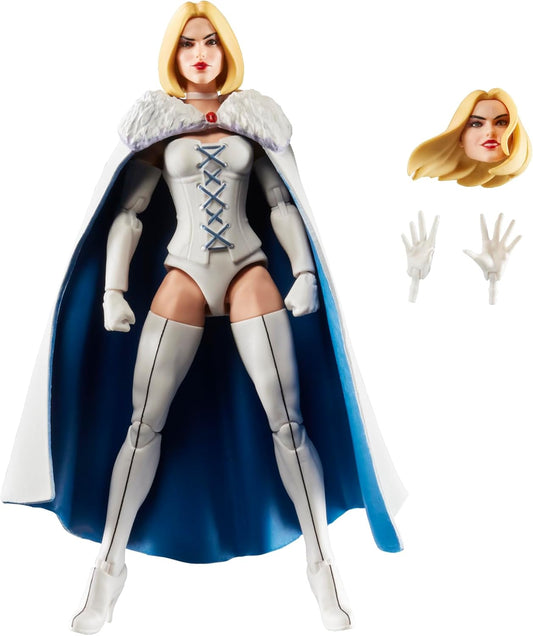 Hasbro Marvel Legends Series Emma Frost X-Men '97 Collection 5.9 inches (15 cm) Action Figure Toy G0808 Authentic