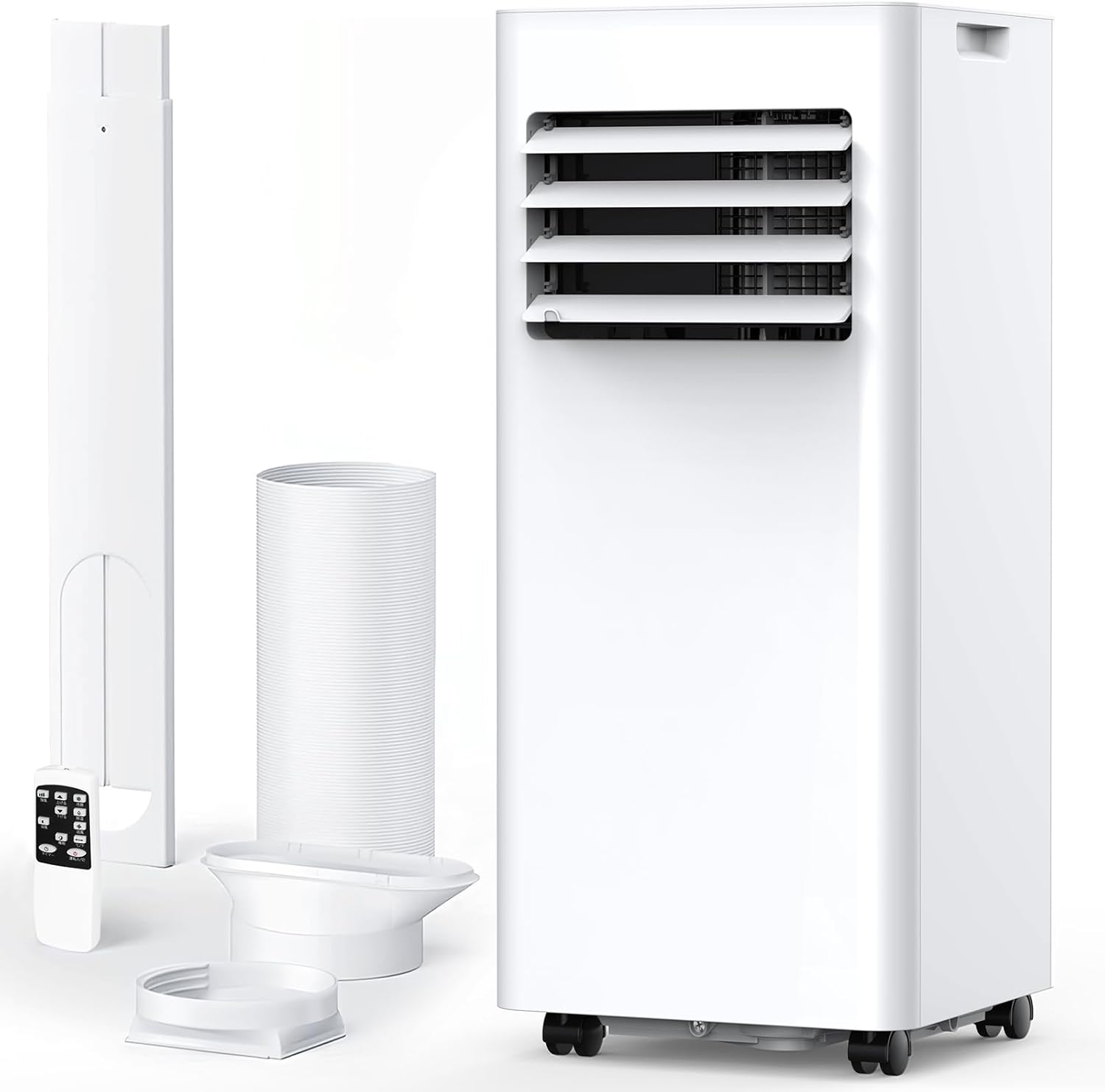 COWSAR Spot Cooler, Home Air Conditioner, No Construction Required, 2.6 kW Cooling Capacity, Commercial Use, Compatible with 19.3 sq ft (8.3 tatami mats), Mobile Air Conditioner, 2 Levels, Remote