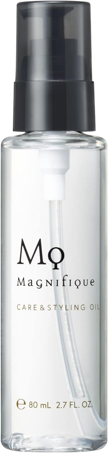 Hair Oil: Magnifique Care & Styling Hair Oil, Non-Rinsing Hair Treatment, Men's, Women's, 2.8 fl oz (80 ml) KOSE magnifique