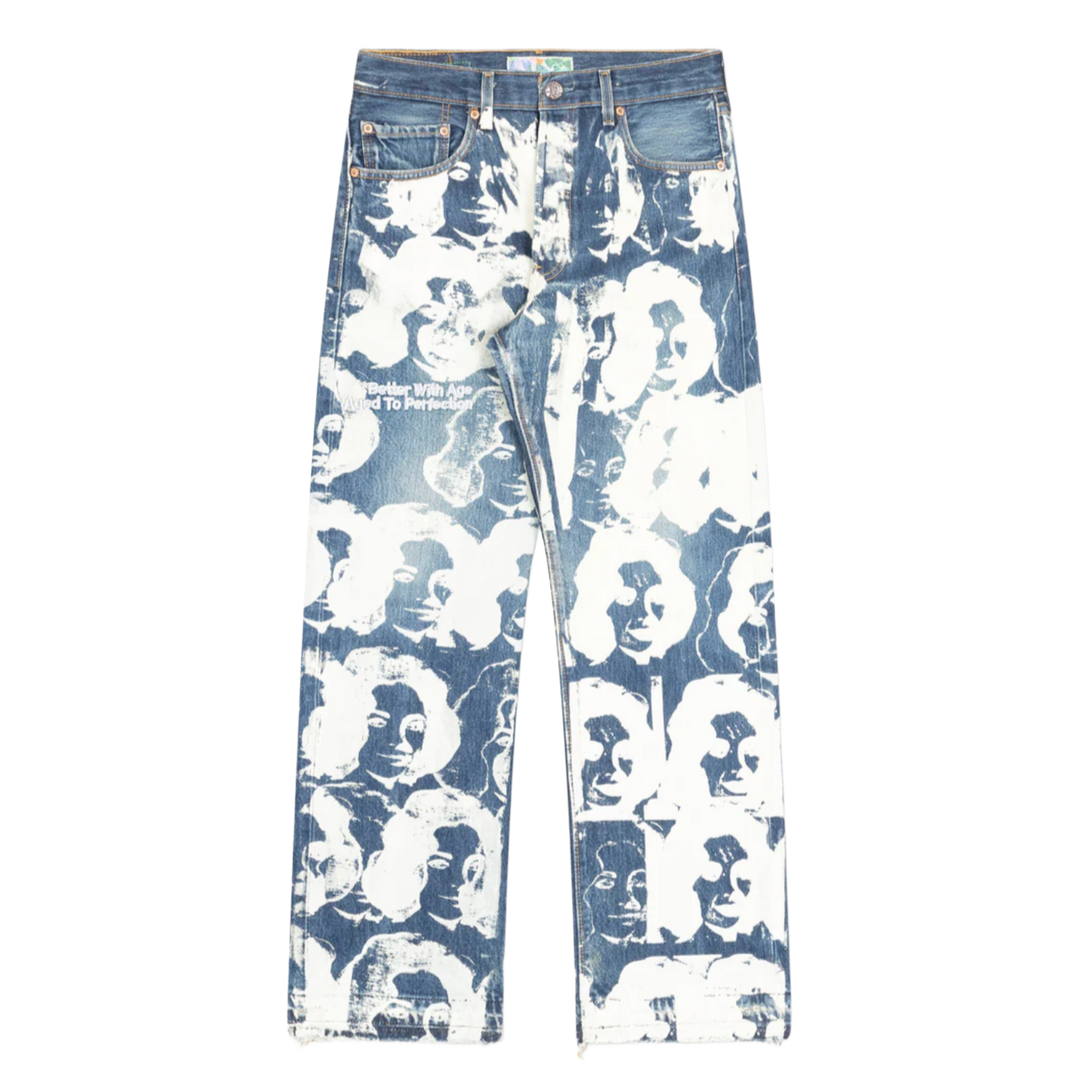 *BETTER WITH AGE 'LIGHT WASH' BATHWATER DENIM JEANS