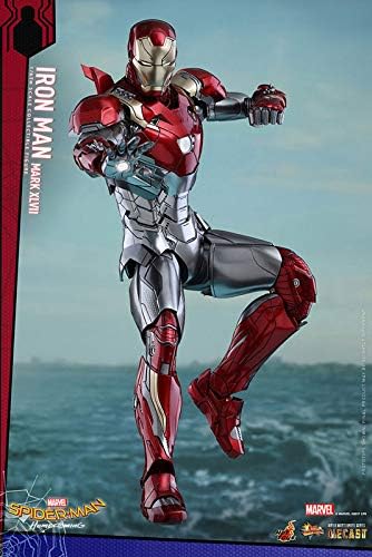 Movie Masterpiece DIECAST Spider-Man: Homecoming 1/6 Scale Figure, Iron Man Mark 47 (Reproduction)