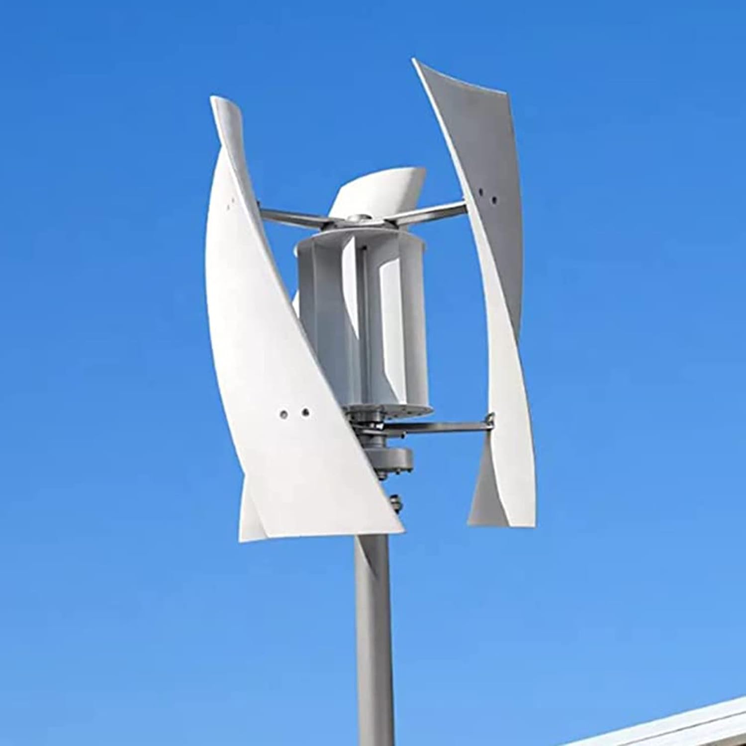New Lightweight Portable Wind Turbine, Linear Wind Generator 3000W 12V 24V 48V 220V Vertical Axis Wind Turbine Camping Vertical Axis Wind Generator, 220V