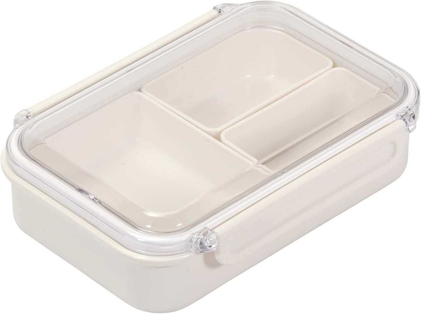 Pearl Metal Corporation Lunch Box with Inner Container 650ml Beige Made in Japan Home Label DC-6002