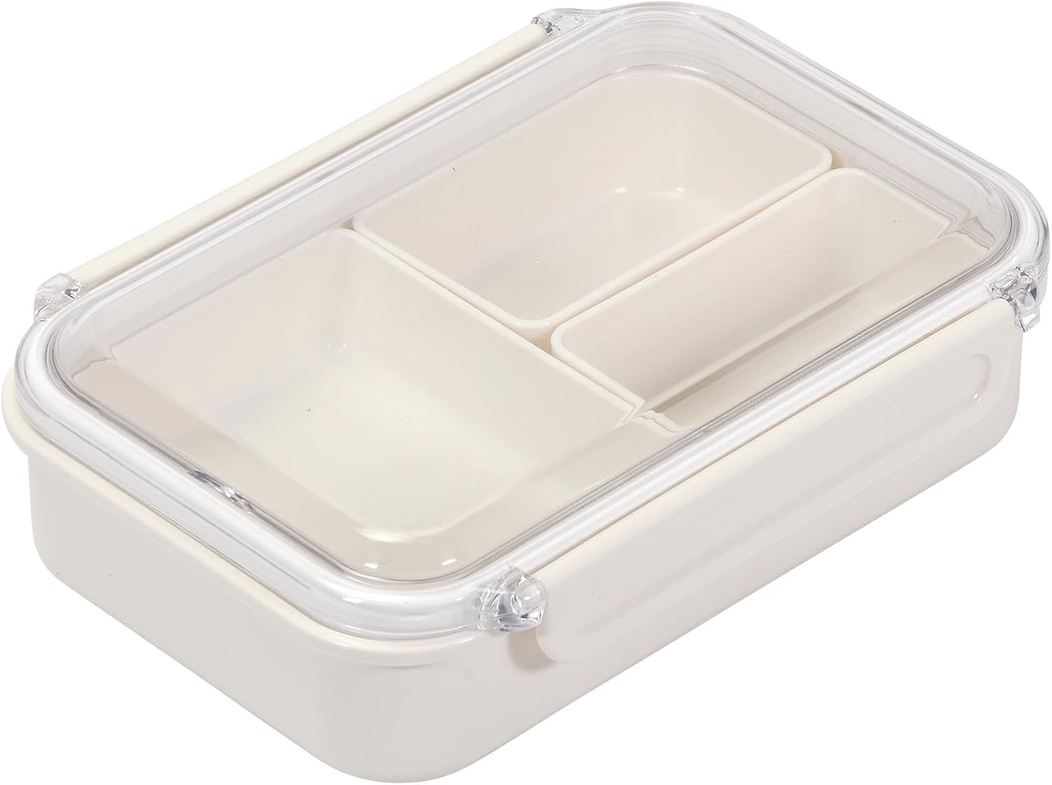 Pearl Metal Corporation Lunch Box with Inner Container 650ml Beige Made in Japan Home Label DC-6002