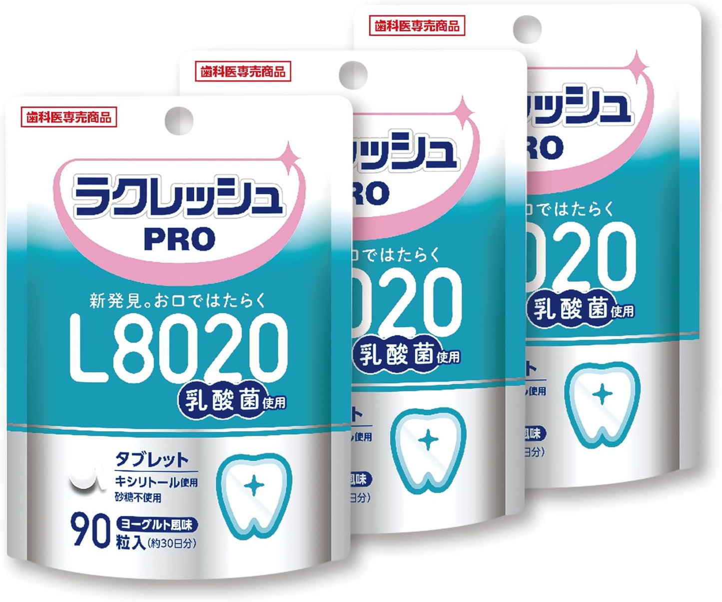 L8020 Lactobacillus Lactic Acid Pro Tablet, Set of 3
