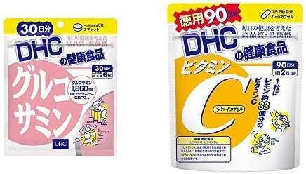 DHC Glucosamine 30-Day Supply & Vitamin C (Hard Capsule), Value 90-Day Supply