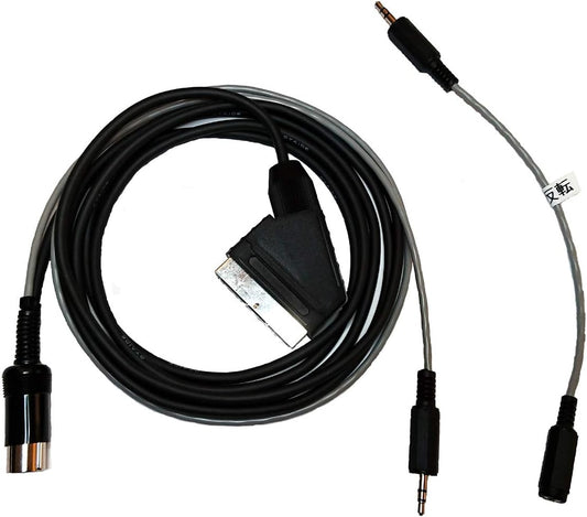 NEOGEO(ROM版)RGB21ピンケーブル　音声反転ケーブル付