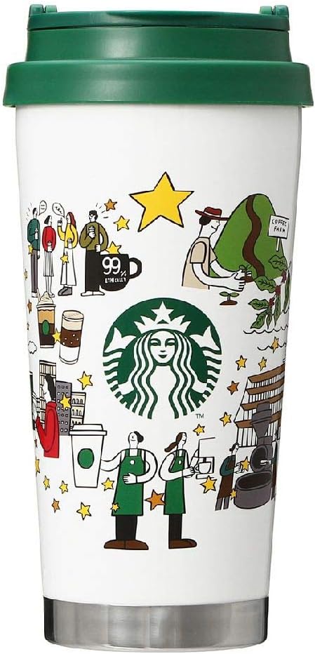 Starbucks Stainless Steel To Go Logo Tumbler Coffee Journey 473ml (16.0 fl oz), Roastery Tableware, Logo, Water Bottle, White Coffee, Starbucks Reserve, Roastery, Limited Edition, Japan, Tokyo