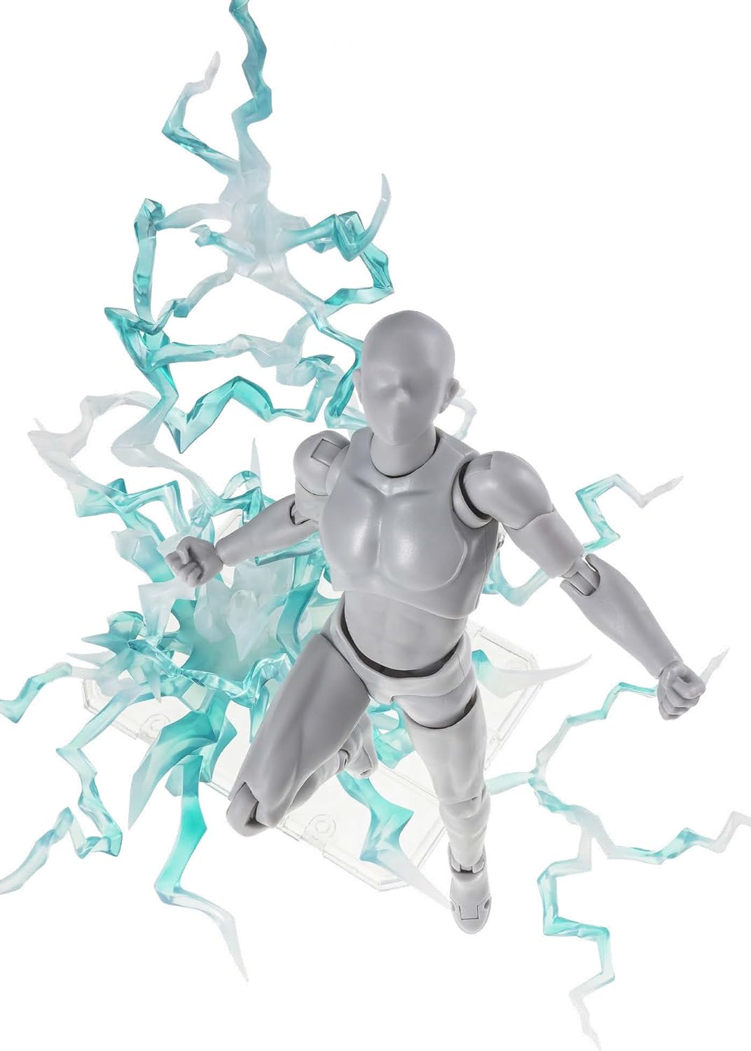 BANDAI SPIRITS Tamashii EFFECT THUNDER Green Ver. for S.H. Figuarts Approx. 9.4 inches (240 mm), PVC & ABS Effect Parts for Figures