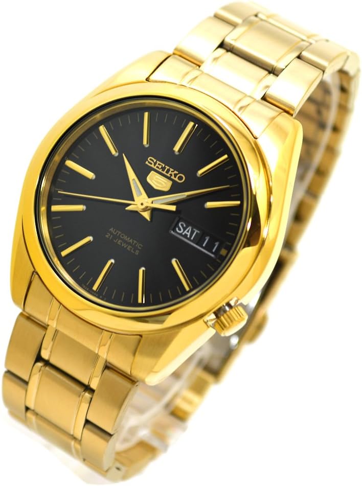 Seiko SNKL50K1 5 Men's Automatic Watch, Overseas Model, Bracelet Type