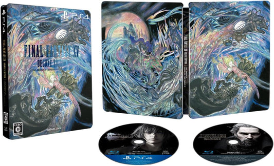 FINAL FANTASY XV DELUXE EDITION First Press Exclusive Weapon & Costume Regalia Skin Item Code + Drama CD Included - PS4