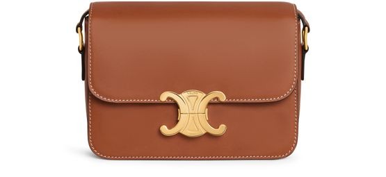 CELINE Teen Triomphe bag in natural calfskin - Image 1