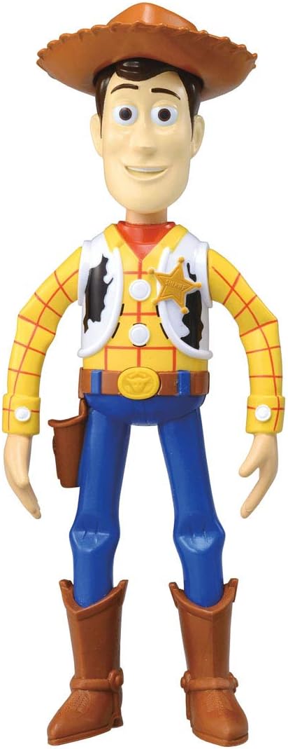 Takara Tomy Toy Story 4 Talking Friends Figurine Woody, Speaks English and Japanese Phrases
