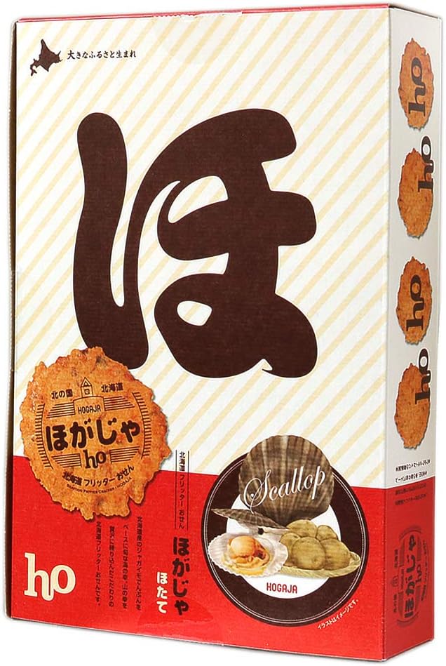 Hokkaido Souvenir, Hokkaido Fritter Osecen, Hojiya Hotate, 8 Bags (16 Pieces)