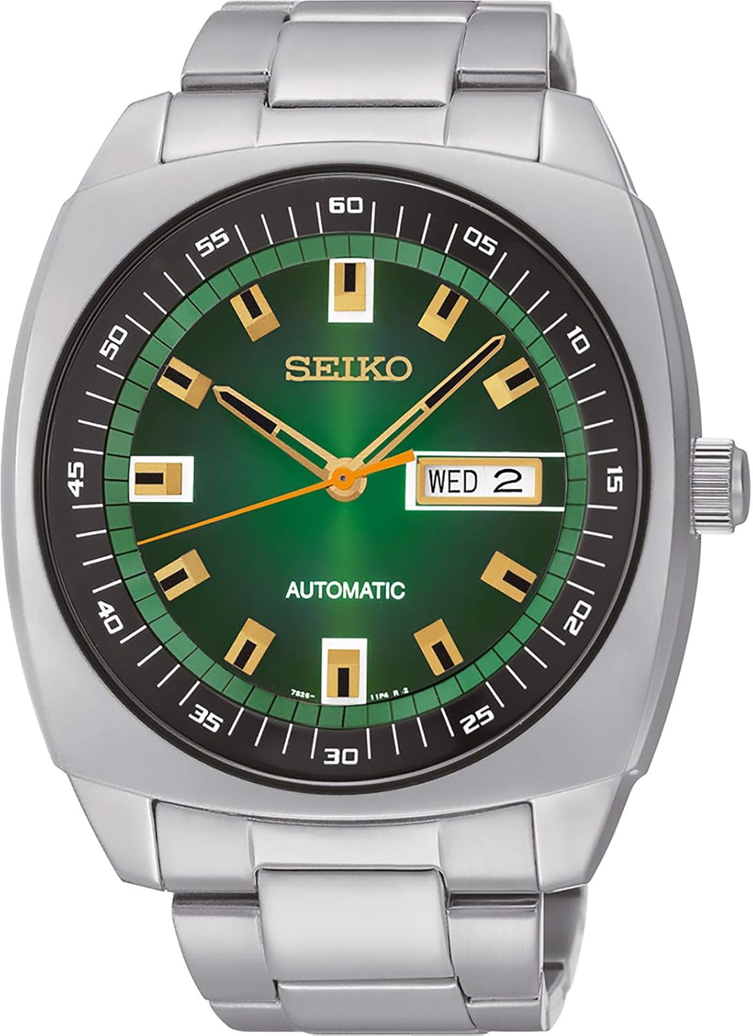 Seiko SNKM97 Men's Wristwatch, Recraft Series, Automatic