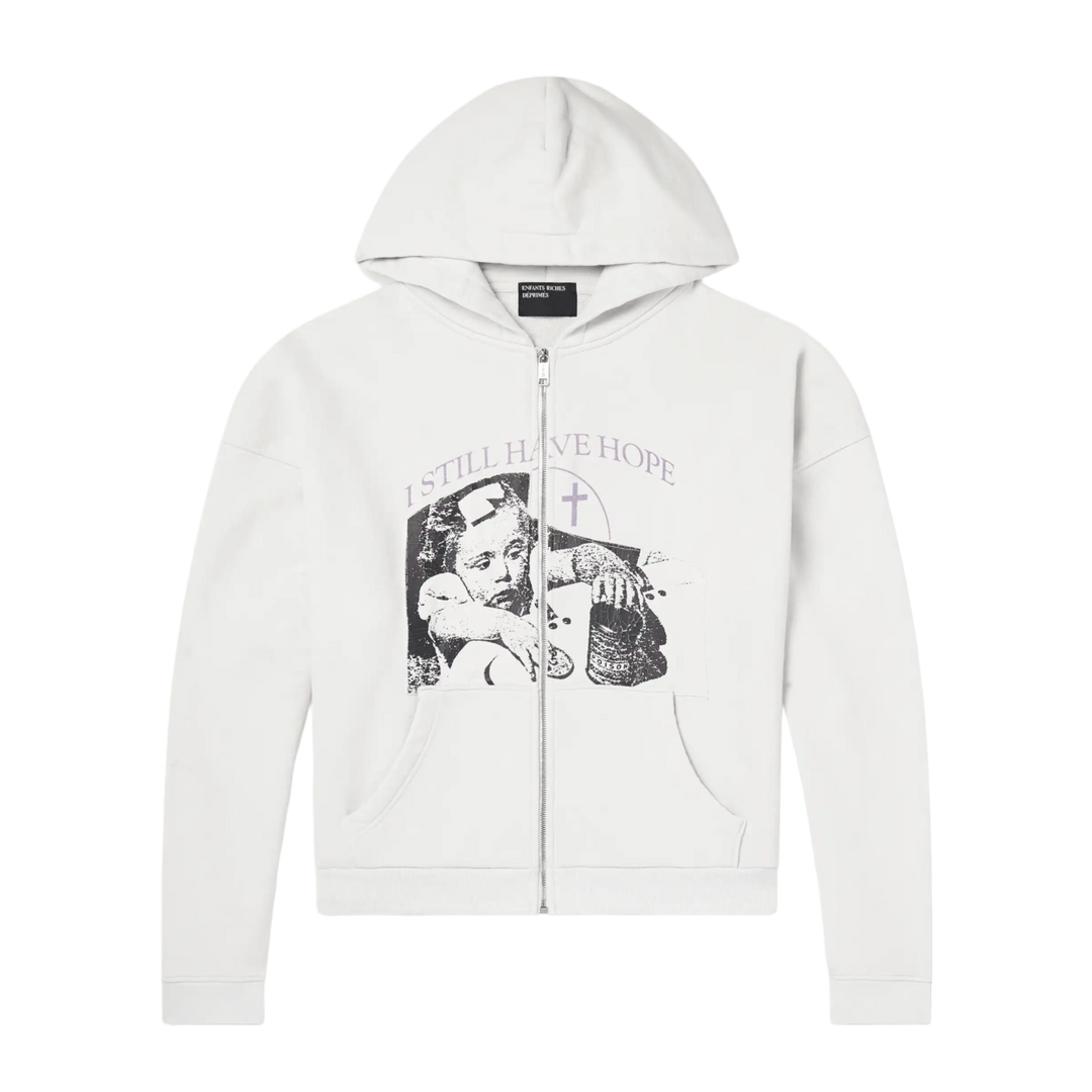 ENFANTS RICHES DÉPRIMÉS 'I STILL HAVE HOPE' ZIP UP HOODIE