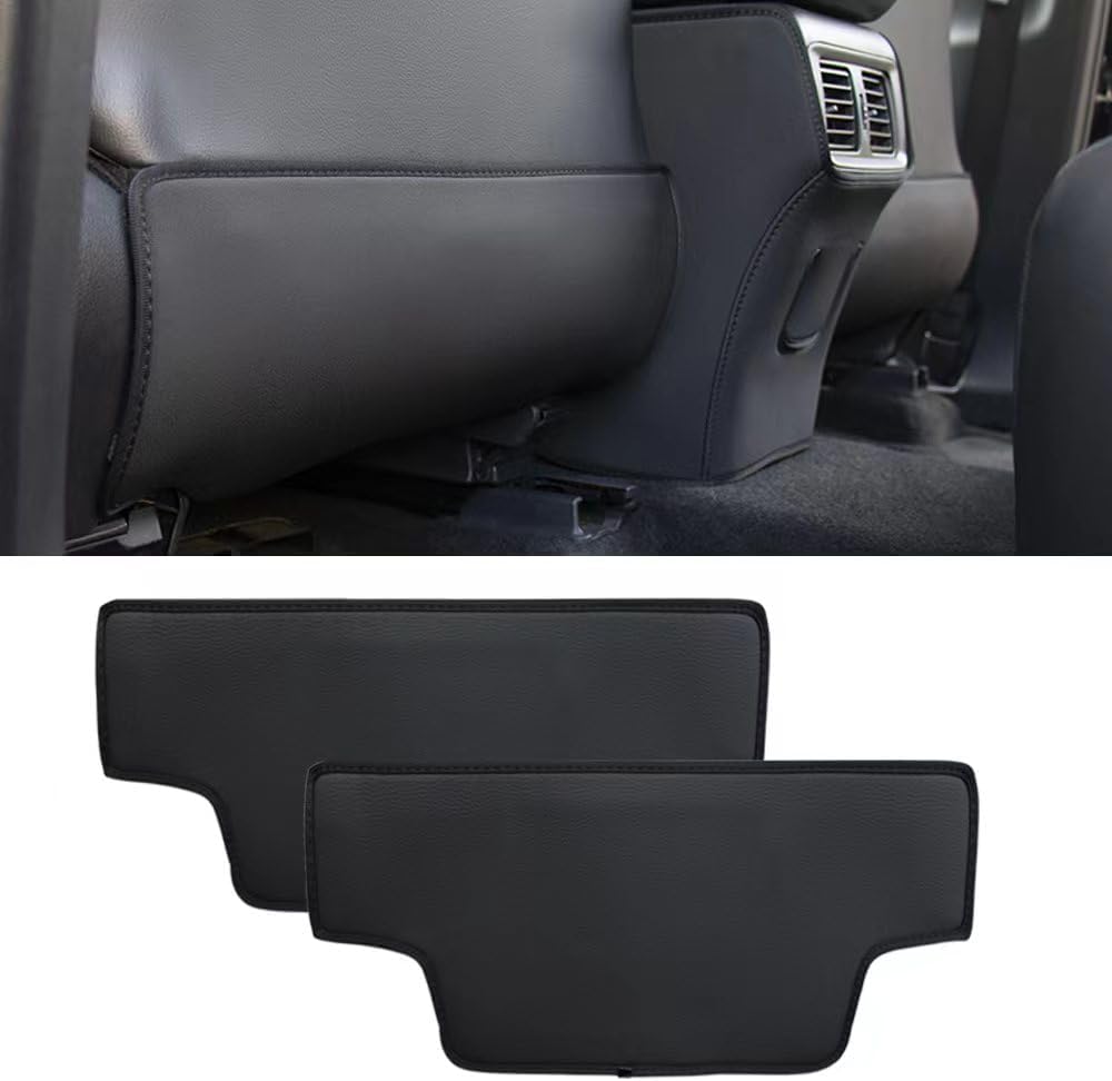 Suitable for Toyota Prius 50 Series/Prius 60 Series Kick Guard, Rear Seat Protection Mat, Rear Seat Back Protector, Stain Prevention, Anti-Kicking Back, Back Protector, 2-Piece Set, Easy