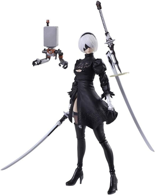 Nier Automata Bling Arts Yoruha 2 Type B Version 2.0 PVC Pre-Painted Action Figure