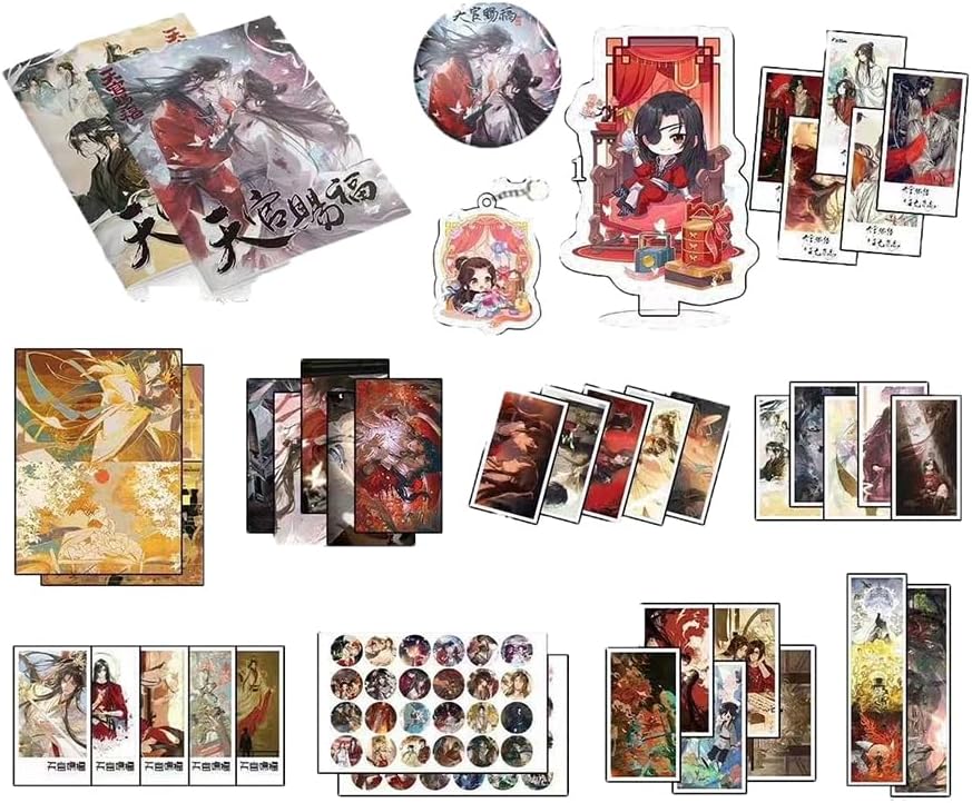 Tengoka Lucky Bag Goods, 116 Piece Set, Thank You, Hanagi Picture, Can Badge, Acrylic Stand, Key Holder, Surround Decoration, Figurine, Birthday Gift