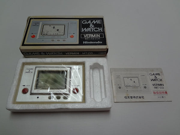 ゲームウォッチ バーミン ＶＥＲＭＩＮ　/　VERMIN Nintendo Game&Watch