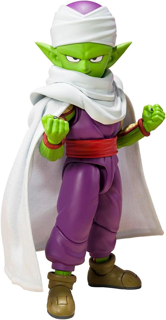 BANDAI SPIRITS S.H. Figuarts Dragon Ball DAIMA Piccolo (Mini) - DAIMA- Approx. 3.3 inches (85 mm), PVC & ABC, Pre-painted Action Figure