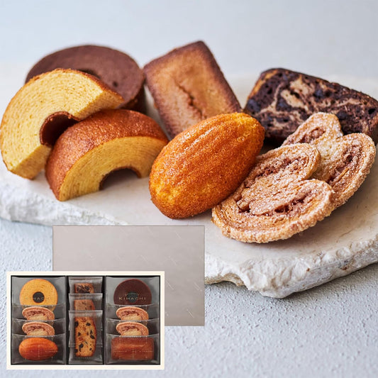 [Our Most Popular] Kihachi Baked Sweets Gift Set - 8 Types, 11 Pieces - For Your Loved Ones, Souvenir, Individually Wrapped, Present, Celebration, Sweets, Return Gift, Internal Celebration, Baumkuchen
