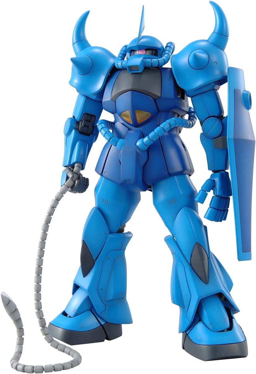 Bandai Spirits MG Mobile Suit Gundam MS-07B Gouf Ver. 2.0, 1/100 Scale, Color-Coded Plastic Model