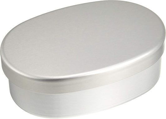 MUJI 15254620 Aluminum Lunch Box, Large, Approx. 15.2 fl oz (450 ml), Approx. 4.1 x 5.9 x 2.4 inches (10.5 x 15 x 6 cm)