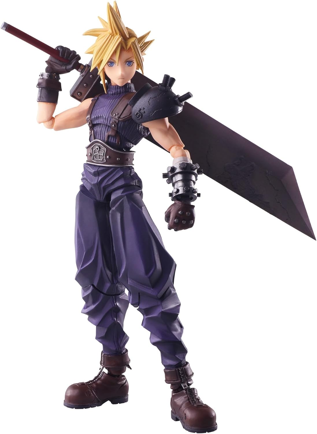Final Fantasy VII Bling Arts Cloud Strife PVC Pre-Painted Action Figure
