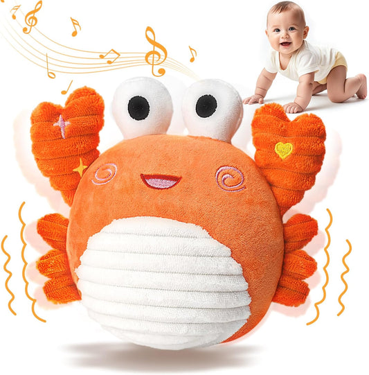 Crab Toy Moving Baby Toy Educational Toy Music Toy for Boys Girls Toddlers Crawling 0 1 2 3 Years Old Birthday Gift Ranking