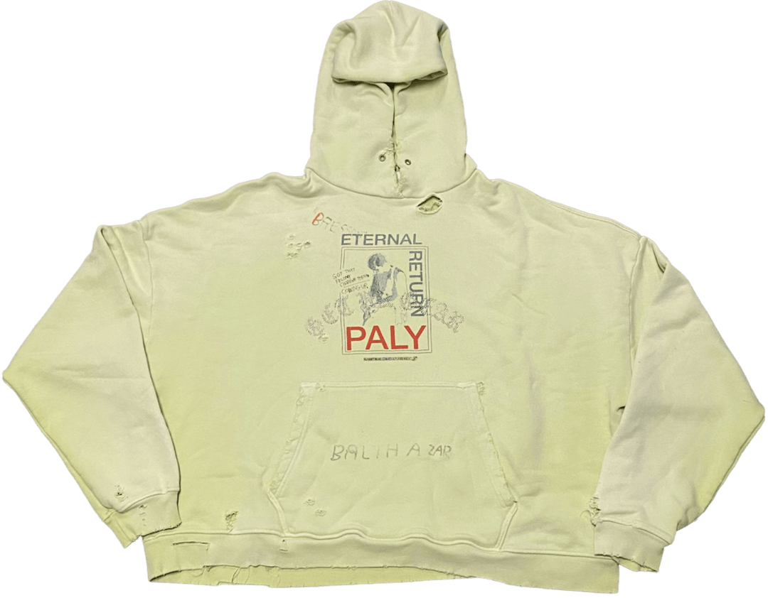 PALY 'ETERNAL RETURN' LIGHT GREEN HOODIE
