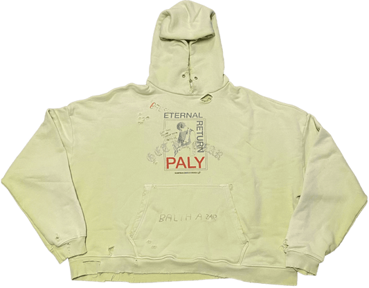 PALY 'ETERNAL RETURN' LIGHT GREEN HOODIE