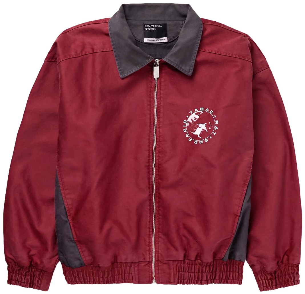 ENFANTS RICHES DEPRIMES 'TABAC RAT' RED TRACK JACKET
