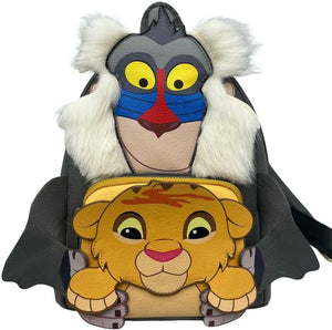 Loungefly Disney Lion King Circle of Life Toyz N Fun Exclusive mini backpack, Multicolored