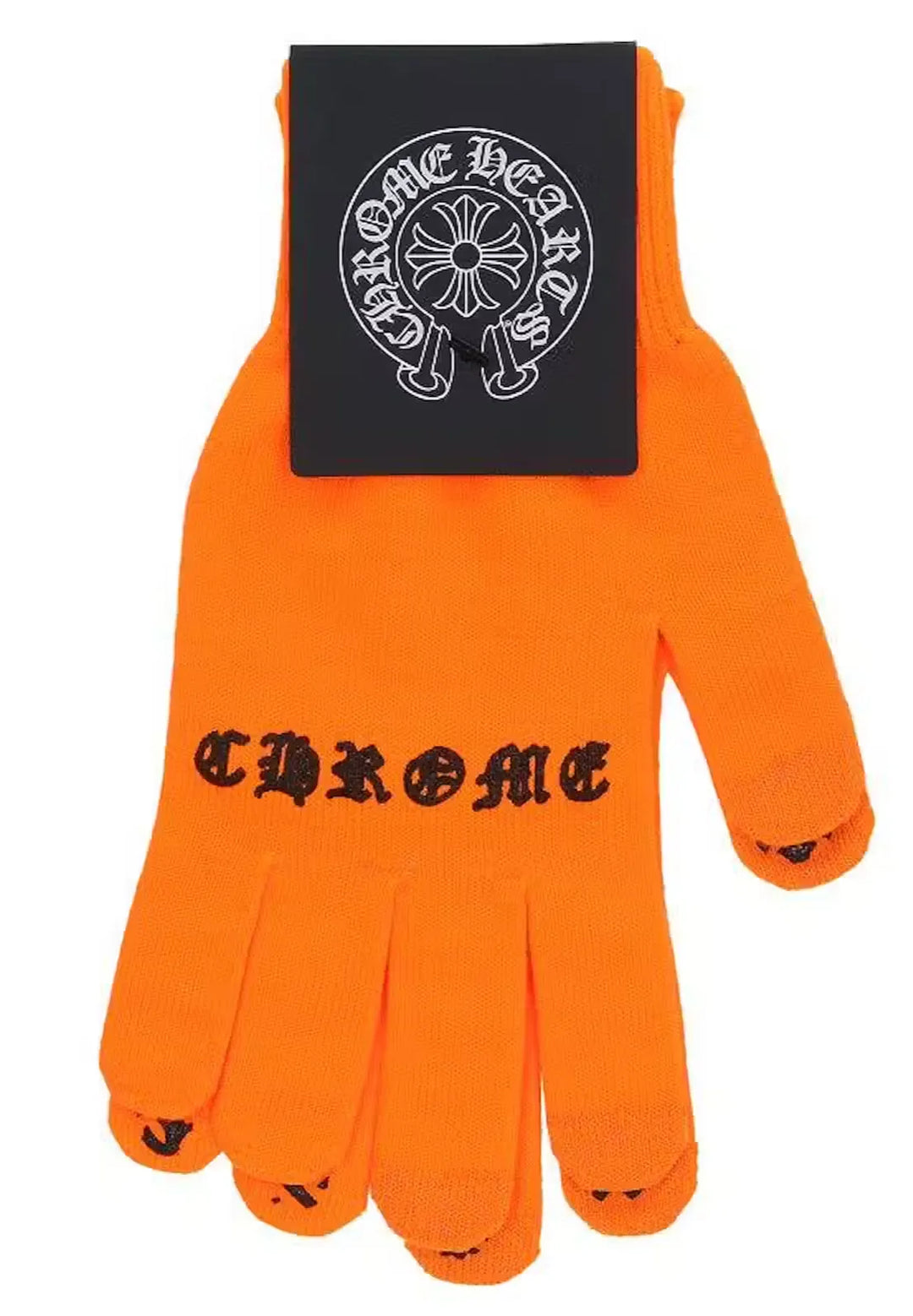CHROME HEARTS 'WORK' GLOVES ORANGE