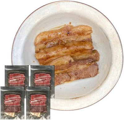 Slowly Holo Holo Hakata Grilled Pork 1.0 oz (28 g), Room Temperature Retort Type, Value Pack of 4