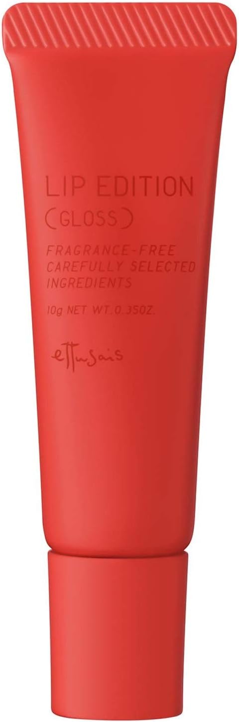 ettusais Lip Edition (Gloss) 11 Orange Red Lip Gloss Lip Serum, 0.4 oz (10 g)