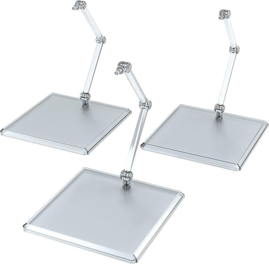 Good Smile Company (グッドスマイルカンパニー) THE Simple Stand 3-Piece Set Clear ABS Display Base for Figures & Models