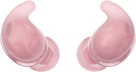 Sony Wireless Noise-Cancelling Earbuds, LinkBuds Fit/WF-LS910N, Natural Fit, Lightweight, Small, Noise-Cancelling, Sound Capture, Customizable with Accessories, WF-LS910N PZ Pink